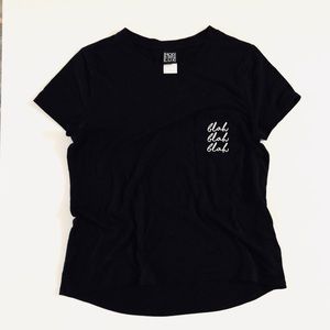 Modern Lux Blah Blah Blah Pocket Tee